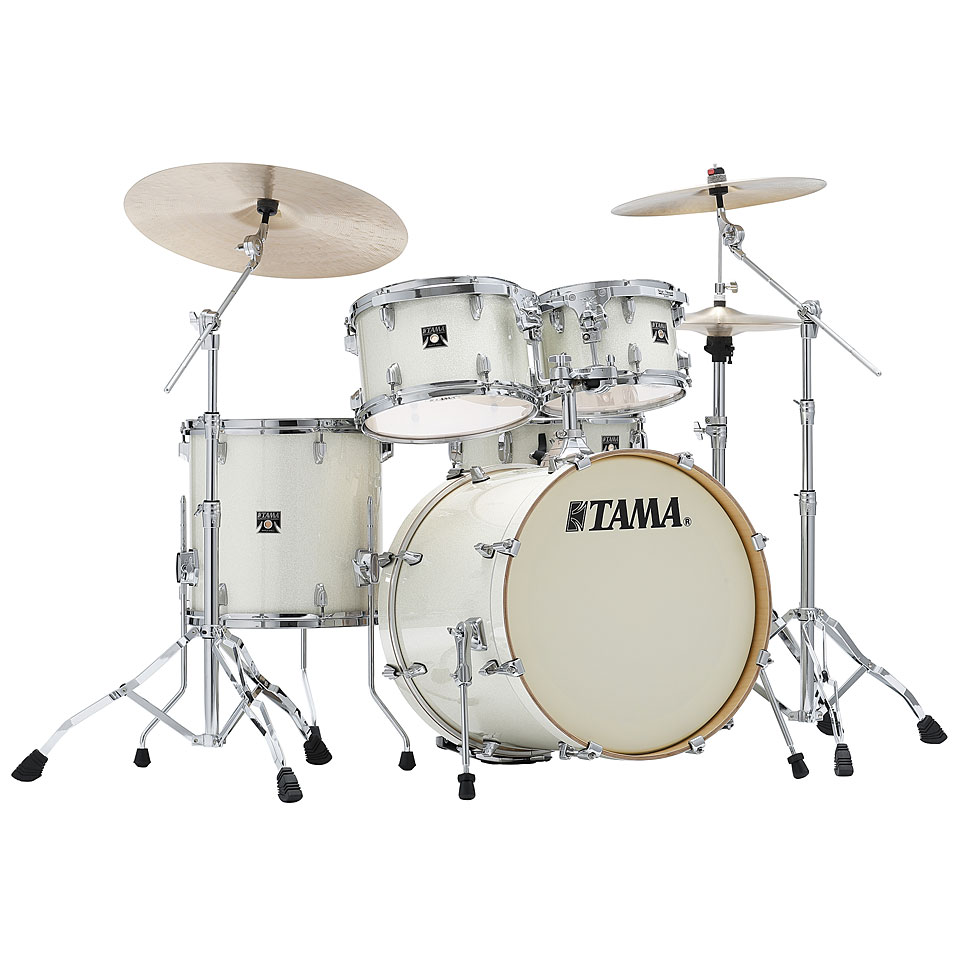 Tama Superstar Classic CK50R-VWS 20" Vintage White Sparkle Schlagzeug Tama Superstar Classic CK50R-VWS 20" Vintage White Sparkle Schlagzeug von Tama