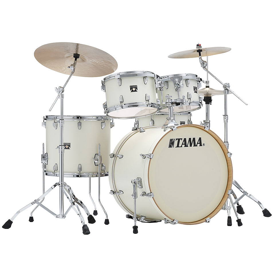 Tama Superstar Classic CK52KR-VWS 22" Vintage White Sparkle Schlagzeug Tama Superstar Classic CK52KR-VWS 22" Vintage White Sparkle Schlagzeug von Tama