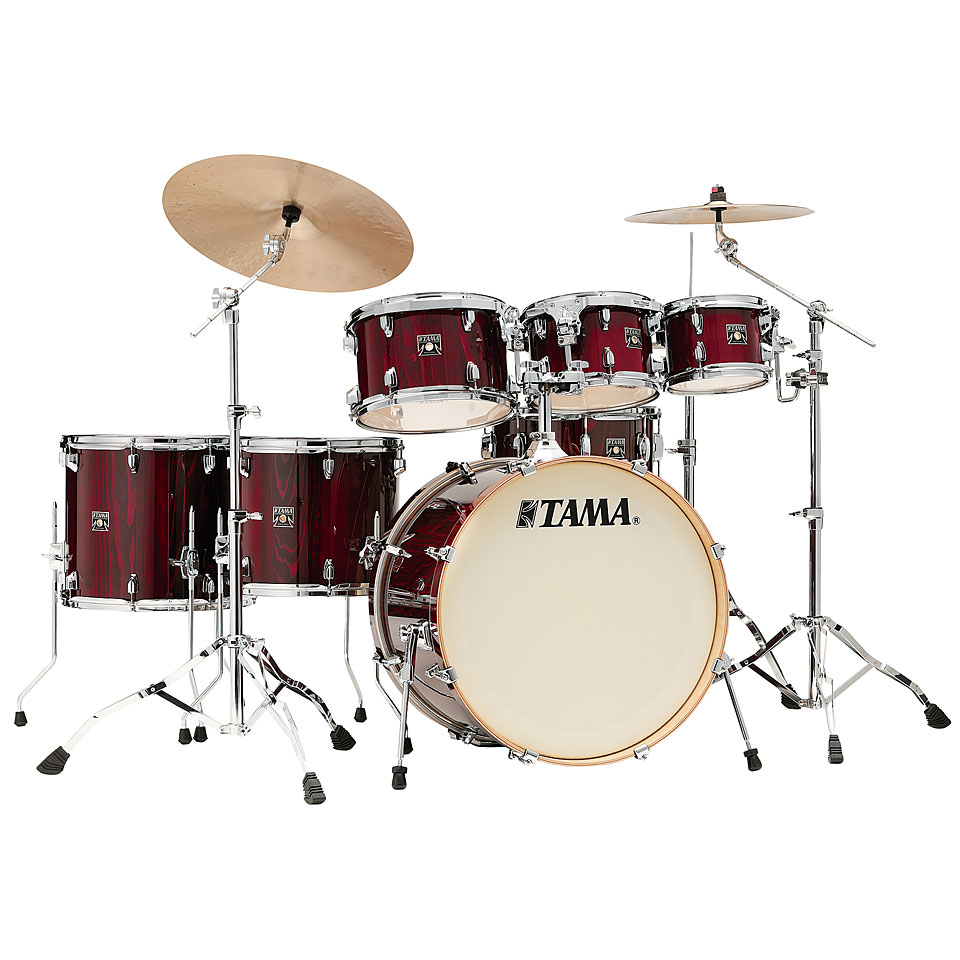 Tama Superstar Classic CL72R-PGGP Exotix 7pc. Gloss Garnet Lacebark von Tama