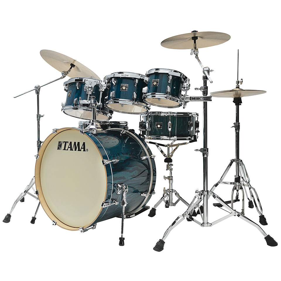 Tama Superstar Classic CL72R-PGHP Exotix 7pc. Gloss Sapphire Lacebark von Tama