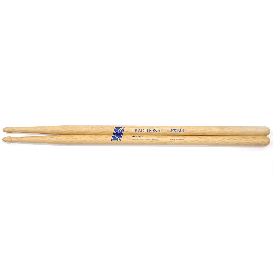 Tama Traditional O5BW Series 5B Japanese Oak Drumsticks Tama Traditional O5BW Series 5B Japanese Oak Drumsticks von Tama