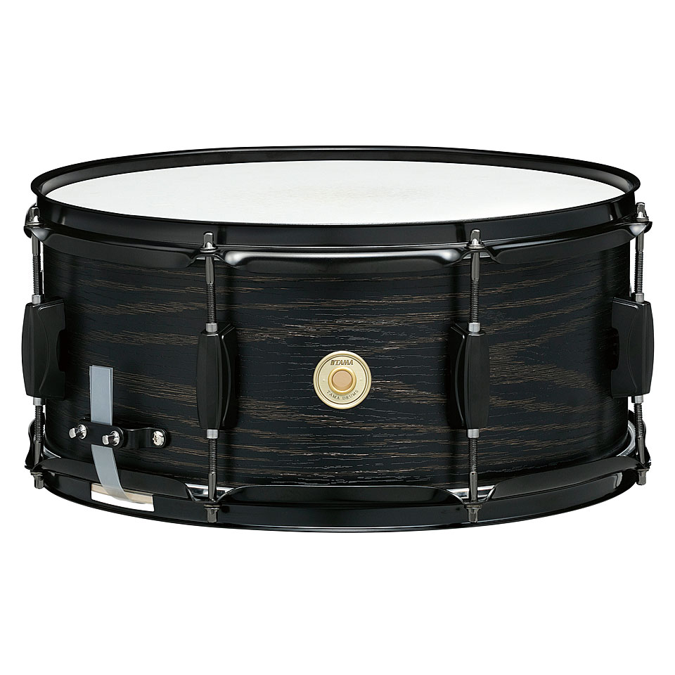 Tama Woodworks WP1465BK-BOW 14" x 6,5" Black Oak Wrap Snare Drum von Tama