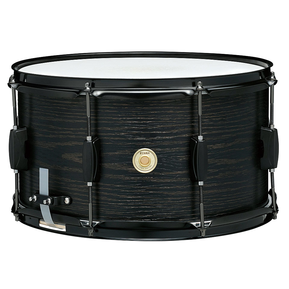 Tama Woodworks WP148BK-BOW 14" x 8" Black Oak Wrap Snare Drum Snare Tama Woodworks WP148BK-BOW 14" x 8" Black Oak Wrap Snare Drum Snare von Tama