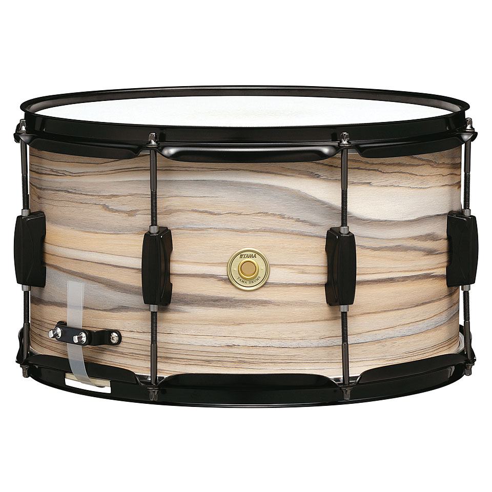 Tama Woodworks WP148BK-NZW 14" x 8" Natural Zebrawood Wrap Snare Tama Woodworks WP148BK-NZW 14" x 8" Natural Zebrawood Wrap Snare von Tama