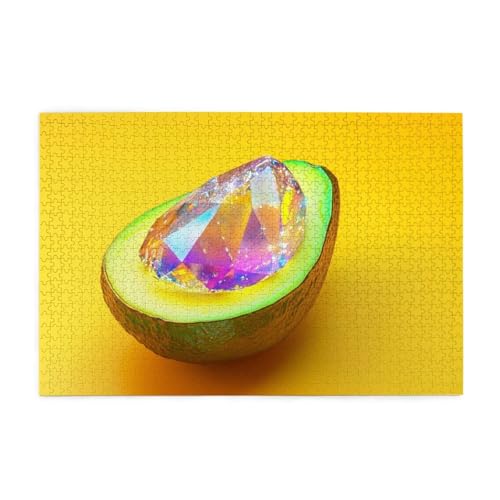 Avocado Puzzle 4000 Teile Erwachsene Landschaft, Puzzles mit Verpackung Box und Poster, Lustig Stress Abbauen Familien Unterhaltungsspiele, Kreative Geschenke für Männer/Frauen Raumdekoration 1T-320 von Tamalsj