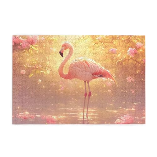 Bird Puzzle 1000 Teile Erwachsene Blume, Puzzles mit Verpackung Box und Poster, Lustig Stress Abbauen Familien Unterhaltungsspiele für Raumdekoration, Kreative Geschenke für Männer/Frauen 1T-1549 von Tamalsj