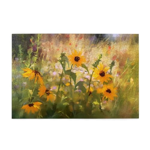 Blume Puzzle 4000 Teile Erwachsene Landschaft, Puzzles mit Verpackung Box und Poster, Lustig Stress Abbauen Familien Unterhaltungsspiele für Raumdekoration, Kreative Geschenke für Männer/Frauen 1T-408 von Tamalsj