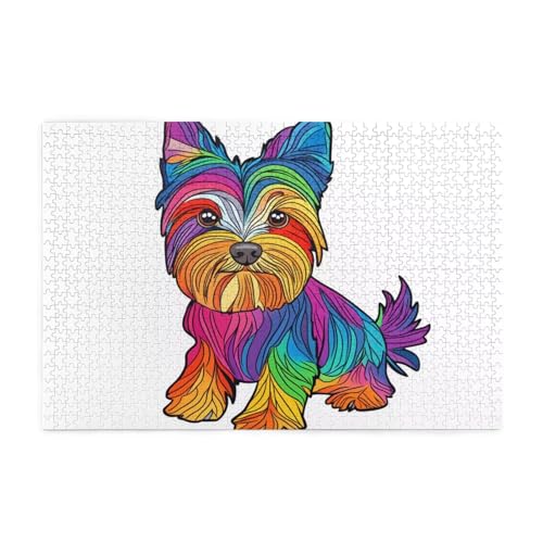 Bunt Puzzle 2000 Teile Erwachsene Abstrakt, Puzzles mit Verpackung Box und Poster, Lustig Stress Abbauen Familien Unterhaltungsspiele für Raumdekoration, Kreative Geschenke für Männer/Frauen 1T-274 von Tamalsj