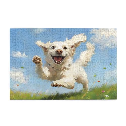 Hund Puzzle 2000 Teile Erwachsene Niedlich, Puzzles mit Verpackung Box und Poster, Lustig Stress Abbauen Familien Unterhaltungsspiele für Raumdekoration, Kreative Geschenke für Männer/Frauen 1T-225 Hund Puzzle 2000 Teile Erwachsene Niedlich, Puzzles mit Verpackung Box und Poster, Lustig Stress Abbauen Familien Unterhaltungsspiele für Raumdekoration, Kreative Geschenke für Männer/Frauen 1T-225 von Tamalsj