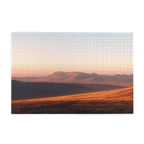 Landschaft Puzzle 2000 Teile Erwachsene Berg, Puzzles mit Verpackung Box und Poster, Lustig Stress Abbauen Familien Unterhaltungsspiele für Raumdekoration, Kreative Geschenke für Männer/Frauen 1T-1231 von Tamalsj