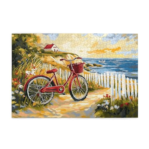 Meer Puzzle 2000 Teile Erwachsene Landschaft, Puzzles mit Verpackung Box und Poster, Lustig Stress Abbauen Familien Unterhaltungsspiele für Raumdekoration, Kreative Geschenke für Männer/Frauen 1T-766 von Tamalsj