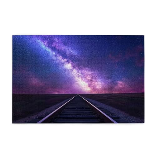 Norwegen Puzzle 4000 Teile Erwachsene Aurora, Puzzles mit Verpackung Box und Poster, Lustig Stress Abbauen Familien Unterhaltungsspiele für Raumdekoration, Kreative Geschenke für Männer/Frauen 1T-1006 von Tamalsj