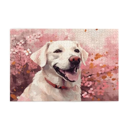 Puzzle 1500 Teile Blume, Hund Holz XXL Puzzle Erwachsene mit Schachtel und Poster, Schwierige, Herausfordernde und Interessant Spiele für Anfänger, Geschenke für Männer/Frauen Wohndekoration 1T-451 Puzzle 1500 Teile Blume, Hund Holz XXL Puzzle Erwachsene mit Schachtel und Poster, Schwierige, Herausfordernde und Interessant Spiele für Anfänger, Geschenke für Männer/Frauen Wohndekoration 1T-451 von Tamalsj