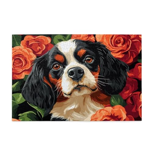 Puzzle 1500 Teile Blume, Hund Holz XXL Puzzle Erwachsene mit Schachtel und Poster, Schwierige, Herausfordernde und Interessant Spiele für Anfänger, Geschenke für Männer/Frauen Wohndekoration 1T-973 Puzzle 1500 Teile Blume, Hund Holz XXL Puzzle Erwachsene mit Schachtel und Poster, Schwierige, Herausfordernde und Interessant Spiele für Anfänger, Geschenke für Männer/Frauen Wohndekoration 1T-973 von Tamalsj