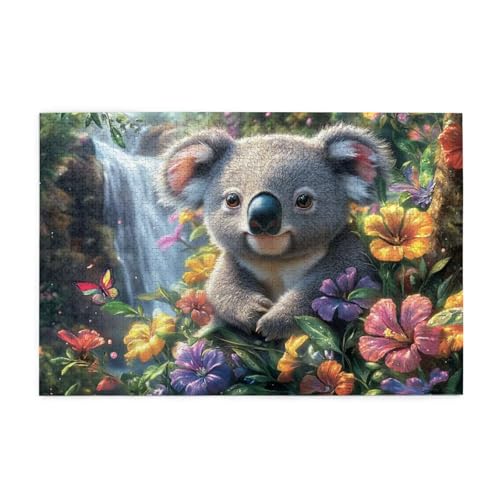 Puzzle 1500 Teile Blume, Koala Holz XXL Puzzle Erwachsene mit Schachtel und Poster, Schwierige, Herausfordernde und Interessant Spiele für Anfänger, Geschenke für Männer/Frauen Wohndekoration 1T-1757 Puzzle 1500 Teile Blume, Koala Holz XXL Puzzle Erwachsene mit Schachtel und Poster, Schwierige, Herausfordernde und Interessant Spiele für Anfänger, Geschenke für Männer/Frauen Wohndekoration 1T-1757 von Tamalsj