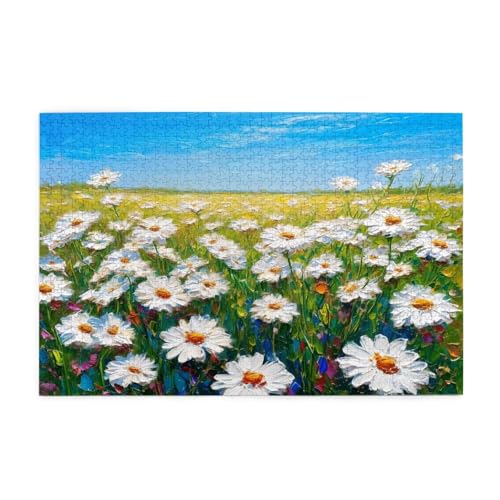 Puzzle 1500 Teile Blume, Landschaft Holz XXL Puzzle Erwachsene mit Schachtel und Poster, Schwierige, Herausfordernde und Interessant Spiele für Anfänger, Männer/Frauen Wohndekoration Geschenke 1T-1101 Puzzle 1500 Teile Blume, Landschaft Holz XXL Puzzle Erwachsene mit Schachtel und Poster, Schwierige, Herausfordernde und Interessant Spiele für Anfänger, Männer/Frauen Wohndekoration Geschenke 1T-1101 von Tamalsj