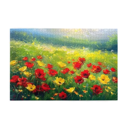 Puzzle 1500 Teile Blume, Landschaft Holz XXL Puzzle Erwachsene mit Schachtel und Poster, Schwierige, Herausfordernde und Interessant Spiele für Anfänger, Männer/Frauen Wohndekoration Geschenke 1T-1971 Puzzle 1500 Teile Blume, Landschaft Holz XXL Puzzle Erwachsene mit Schachtel und Poster, Schwierige, Herausfordernde und Interessant Spiele für Anfänger, Männer/Frauen Wohndekoration Geschenke 1T-1971 von Tamalsj