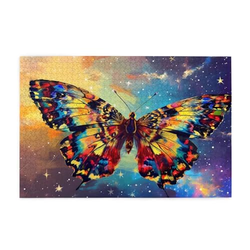 Puzzle 1500 Teile Blume, Schmetterling Holz XXL Puzzle Erwachsene mit Schachtel und Poster, Schwierige, Herausfordernde und Interessant Spiele für Anfänger, Frauen Wohndekoration Geschenke 1T-2021 Puzzle 1500 Teile Blume, Schmetterling Holz XXL Puzzle Erwachsene mit Schachtel und Poster, Schwierige, Herausfordernde und Interessant Spiele für Anfänger, Frauen Wohndekoration Geschenke 1T-2021 von Tamalsj