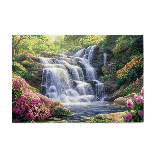 Puzzle 1500 Teile Fallen, Landschaft Holz XXL Puzzle Erwachsene mit Schachtel und Poster, Schwierige, Herausfordernde und Interessant Spiele für Anfänger, Frauen Wohndekoration Geschenke 1T-1523 Puzzle 1500 Teile Fallen, Landschaft Holz XXL Puzzle Erwachsene mit Schachtel und Poster, Schwierige, Herausfordernde und Interessant Spiele für Anfänger, Frauen Wohndekoration Geschenke 1T-1523 von Tamalsj