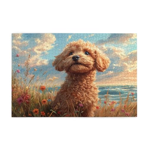 Puzzle 1500 Teile Hund, Landschaft Holz XXL Puzzle Erwachsene mit Schachtel und Poster, Schwierige, Herausfordernde und Interessant Spiele für Anfänger, Männer/Frauen Wohndekoration Geschenke 1T-1667 Puzzle 1500 Teile Hund, Landschaft Holz XXL Puzzle Erwachsene mit Schachtel und Poster, Schwierige, Herausfordernde und Interessant Spiele für Anfänger, Männer/Frauen Wohndekoration Geschenke 1T-1667 von Tamalsj