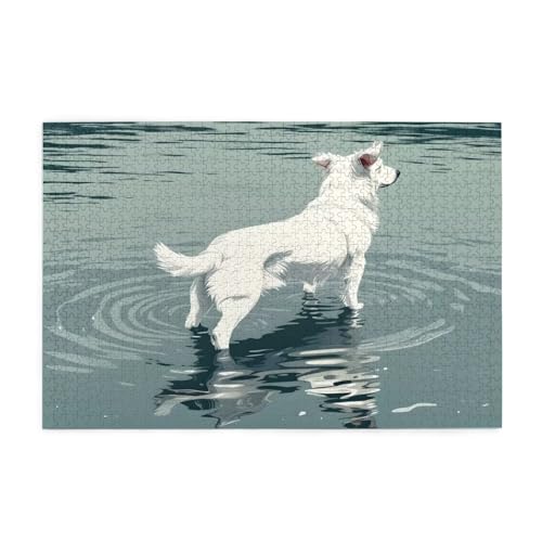 Puzzle 1500 Teile Hund, Tier Holz XXL Puzzle Erwachsene mit Schachtel und Poster, Schwierige, Herausfordernde und Interessant Spiele für Anfänger, Geschenke für Männer/Frauen Wohndekoration 1T-1886 Puzzle 1500 Teile Hund, Tier Holz XXL Puzzle Erwachsene mit Schachtel und Poster, Schwierige, Herausfordernde und Interessant Spiele für Anfänger, Geschenke für Männer/Frauen Wohndekoration 1T-1886 von Tamalsj