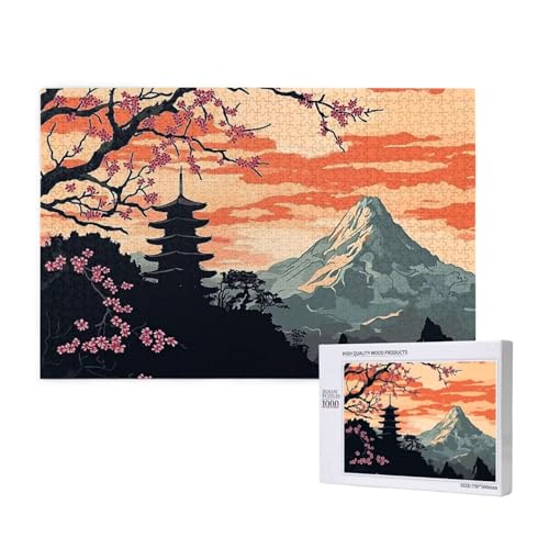 Puzzle 1500 Teile Japan Klassische Puzzles für Erwachsene Berg Anspruchsvolles und Lustig Kreatives Unterhaltungsspiel,Holzpuzzle für Erwachsene Als Geburtstags Feiertage Geschenk fur Frauen 2T-135 Puzzle 1500 Teile Japan Klassische Puzzles für Erwachsene Berg Anspruchsvolles und Lustig Kreatives Unterhaltungsspiel,Holzpuzzle für Erwachsene Als Geburtstags Feiertage Geschenk fur Frauen 2T-135 von Tamalsj