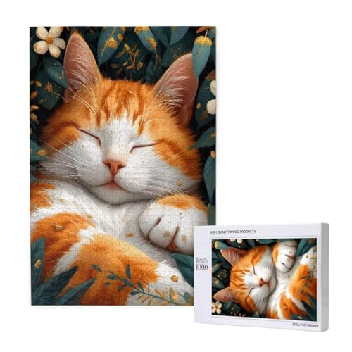 Puzzle 1500 Teile Katze Klassische Puzzles für Erwachsene Niedlich Anspruchsvolles und Lustig Kreatives Unterhaltungsspiel, Holzpuzzle für Erwachsene Als Feiertage Geschenk fur Frauen 2T-1518 Puzzle 1500 Teile Katze Klassische Puzzles für Erwachsene Niedlich Anspruchsvolles und Lustig Kreatives Unterhaltungsspiel, Holzpuzzle für Erwachsene Als Feiertage Geschenk fur Frauen 2T-1518 von Tamalsj
