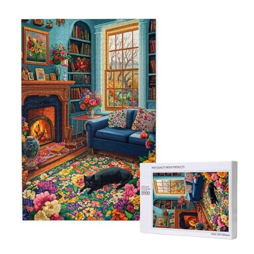 Puzzle 1500 Teile Katze Klassische Puzzles für Erwachsene Retro Anspruchsvolles und Lustig Kreatives Unterhaltungsspiel, Holzpuzzle für Erwachsene Als Geburtstags Feiertage Geschenk fur Frauen 2T-1392 Puzzle 1500 Teile Katze Klassische Puzzles für Erwachsene Retro Anspruchsvolles und Lustig Kreatives Unterhaltungsspiel, Holzpuzzle für Erwachsene Als Geburtstags Feiertage Geschenk fur Frauen 2T-1392 von Tamalsj
