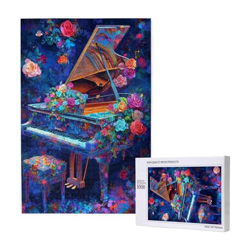 Puzzle 1500 Teile Klavier Klassische Puzzles für Erwachsene Blume Anspruchsvolles und Lustig Kreatives Unterhaltungsspiel, Holzpuzzle für Erwachsene Als Feiertage Geschenk fur Frauen 2T-1906 Puzzle 1500 Teile Klavier Klassische Puzzles für Erwachsene Blume Anspruchsvolles und Lustig Kreatives Unterhaltungsspiel, Holzpuzzle für Erwachsene Als Feiertage Geschenk fur Frauen 2T-1906 von Tamalsj