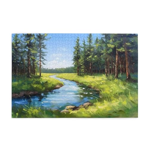 Puzzle 1500 Teile Landschaft, Baum Holz XXL Puzzle Erwachsene mit Schachtel und Poster, Schwierige, Herausfordernde und Interessant Spiele für Anfänger, Männer/Frauen Wohndekoration Geschenke 1T-1015 Puzzle 1500 Teile Landschaft, Baum Holz XXL Puzzle Erwachsene mit Schachtel und Poster, Schwierige, Herausfordernde und Interessant Spiele für Anfänger, Männer/Frauen Wohndekoration Geschenke 1T-1015 von Tamalsj