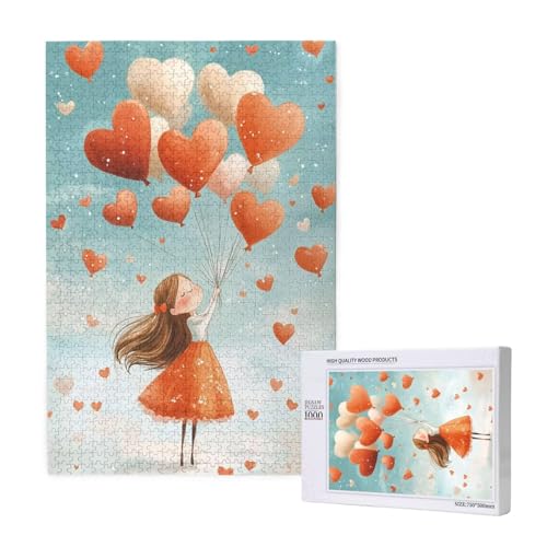 Puzzle 1500 Teile Liebe Klassische Puzzles für Erwachsene Mädchen Anspruchsvolles und Lustig Kreatives Unterhaltungsspiel, Holzpuzzle für Erwachsene Als Feiertage Geschenk fur Frauen 2T-1959 Puzzle 1500 Teile Liebe Klassische Puzzles für Erwachsene Mädchen Anspruchsvolles und Lustig Kreatives Unterhaltungsspiel, Holzpuzzle für Erwachsene Als Feiertage Geschenk fur Frauen 2T-1959 von Tamalsj
