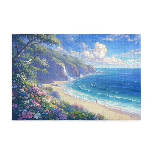 Puzzle 1500 Teile Meer, Meer Holz XXL Puzzle Erwachsene mit Schachtel und Poster, Schwierige, Herausfordernde und Interessant Spiele für Anfänger, Geschenke für Männer/Frauen Wohndekoration 1T-1295 Puzzle 1500 Teile Meer, Meer Holz XXL Puzzle Erwachsene mit Schachtel und Poster, Schwierige, Herausfordernde und Interessant Spiele für Anfänger, Geschenke für Männer/Frauen Wohndekoration 1T-1295 von Tamalsj