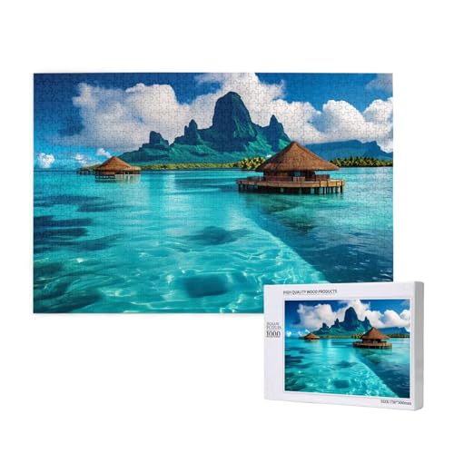 Puzzle 1500 Teile Meer Klassische Puzzles für Erwachsene Insel Anspruchsvolles und Lustig Kreatives Unterhaltungsspiel,Holzpuzzle für Erwachsene Als Geburtstags und Feiertage Geschenk fur Frauen 2T-49 Puzzle 1500 Teile Meer Klassische Puzzles für Erwachsene Insel Anspruchsvolles und Lustig Kreatives Unterhaltungsspiel,Holzpuzzle für Erwachsene Als Geburtstags und Feiertage Geschenk fur Frauen 2T-49 von Tamalsj