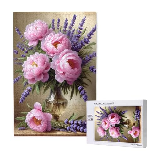 Puzzle 1500 Teile Pfingstrose Klassische Puzzles für Erwachsene Lila Anspruchsvolles und Lustig Kreatives Unterhaltungsspiel, Holzpuzzle für Erwachsene Als Feiertage Geschenk fur Frauen 2T-1565 Puzzle 1500 Teile Pfingstrose Klassische Puzzles für Erwachsene Lila Anspruchsvolles und Lustig Kreatives Unterhaltungsspiel, Holzpuzzle für Erwachsene Als Feiertage Geschenk fur Frauen 2T-1565 von Tamalsj