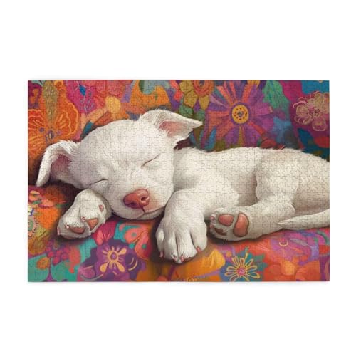 Puzzle 1500 Teile Retro, Hund Holz XXL Puzzle Erwachsene mit Schachtel und Poster, Schwierige, Herausfordernde und Interessant Spiele für Anfänger, Geschenke für Männer/Frauen Wohndekoration 1T-209 Puzzle 1500 Teile Retro, Hund Holz XXL Puzzle Erwachsene mit Schachtel und Poster, Schwierige, Herausfordernde und Interessant Spiele für Anfänger, Geschenke für Männer/Frauen Wohndekoration 1T-209 von Tamalsj