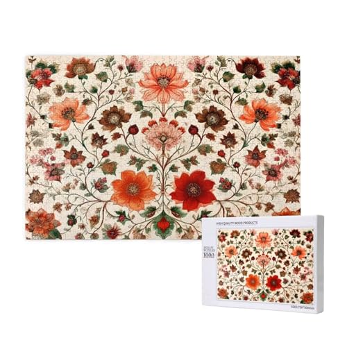 Puzzle 1500 Teile Retro Klassische Puzzles für Erwachsene Blume Anspruchsvolles und Lustig Kreatives Unterhaltungsspiel, Holzpuzzle für Erwachsene Als Geburtstags Feiertage Geschenk fur Frauen 2T-537 Puzzle 1500 Teile Retro Klassische Puzzles für Erwachsene Blume Anspruchsvolles und Lustig Kreatives Unterhaltungsspiel, Holzpuzzle für Erwachsene Als Geburtstags Feiertage Geschenk fur Frauen 2T-537 von Tamalsj