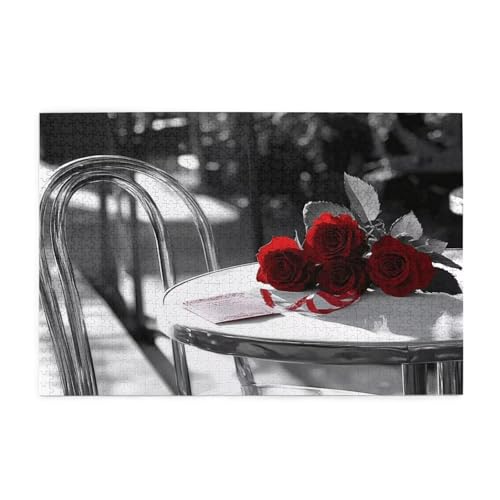 Puzzle 1500 Teile Rose, Landschaft Holz XXL Puzzle Erwachsene mit Schachtel und Poster, Schwierige, Herausfordernde und Interessant Spiele für Anfänger, Männer/Frauen Wohndekoration Geschenke 1T-718 Puzzle 1500 Teile Rose, Landschaft Holz XXL Puzzle Erwachsene mit Schachtel und Poster, Schwierige, Herausfordernde und Interessant Spiele für Anfänger, Männer/Frauen Wohndekoration Geschenke 1T-718 von Tamalsj