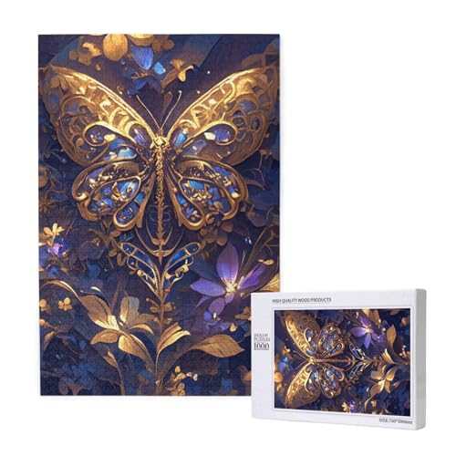 Puzzle 1500 Teile Schmetterling Klassische Puzzles für Erwachsene Blume Anspruchsvolles und Lustig Kreatives Unterhaltungsspiel, Holzpuzzle für Erwachsene Als Feiertage Geschenk fur Frauen 2T-1425 Puzzle 1500 Teile Schmetterling Klassische Puzzles für Erwachsene Blume Anspruchsvolles und Lustig Kreatives Unterhaltungsspiel, Holzpuzzle für Erwachsene Als Feiertage Geschenk fur Frauen 2T-1425 von Tamalsj