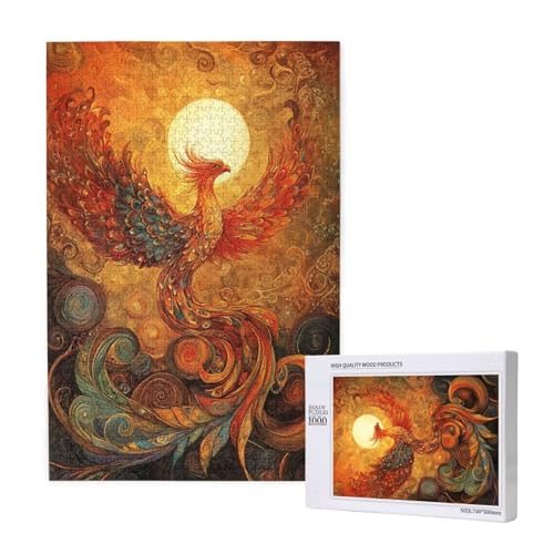 Puzzle 1500 Teile Sonnenuntergang Klassische Puzzles für Erwachsene Phönix Anspruchsvolles und Lustig Kreatives Unterhaltungsspiel, Holzpuzzle für Erwachsene Als Feiertage Geschenk fur Frauen 2T-1136 Puzzle 1500 Teile Sonnenuntergang Klassische Puzzles für Erwachsene Phönix Anspruchsvolles und Lustig Kreatives Unterhaltungsspiel, Holzpuzzle für Erwachsene Als Feiertage Geschenk fur Frauen 2T-1136 von Tamalsj