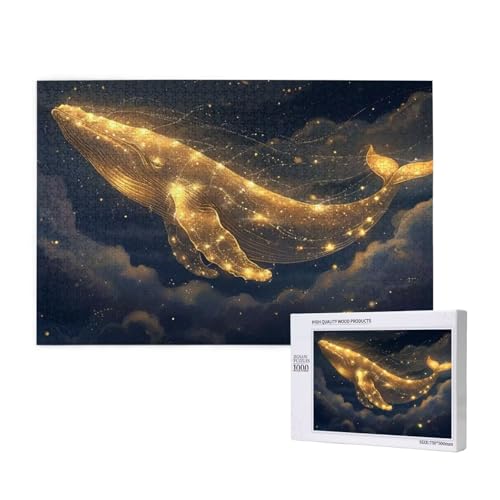 Puzzle 1500 Teile Sternenhimmel Klassische Puzzles für Erwachsene Wal Anspruchsvolles und Lustig Kreatives Unterhaltungsspiel, Holzpuzzle für Erwachsene Als Feiertage Geschenk fur Frauen 2T-392 Puzzle 1500 Teile Sternenhimmel Klassische Puzzles für Erwachsene Wal Anspruchsvolles und Lustig Kreatives Unterhaltungsspiel, Holzpuzzle für Erwachsene Als Feiertage Geschenk fur Frauen 2T-392 von Tamalsj