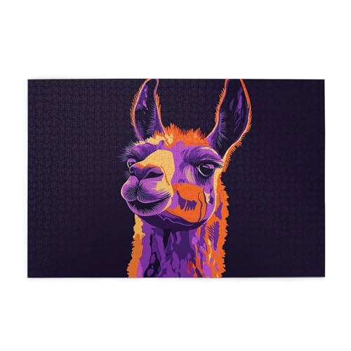 Puzzle 1500 Teile Tier, Alpaka Holz XXL Puzzle Erwachsene mit Schachtel und Poster, Schwierige, Herausfordernde und Interessant Spiele für Anfänger, Geschenke für Männer/Frauen Wohndekoration 1T-276 Puzzle 1500 Teile Tier, Alpaka Holz XXL Puzzle Erwachsene mit Schachtel und Poster, Schwierige, Herausfordernde und Interessant Spiele für Anfänger, Geschenke für Männer/Frauen Wohndekoration 1T-276 von Tamalsj