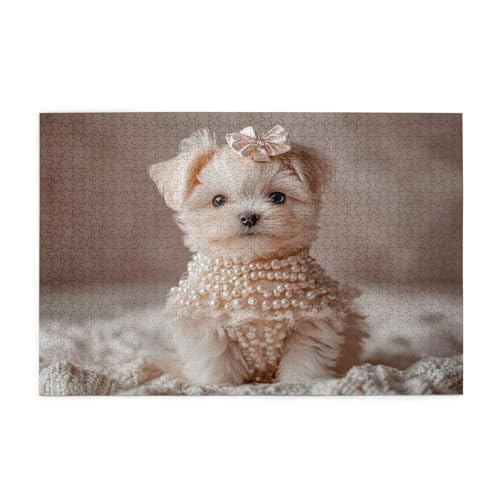 Puzzle 1500 Teile Tier, Hund Holz XXL Puzzle Erwachsene mit Schachtel und Poster, Schwierige, Herausfordernde und Interessant Spiele für Anfänger, Geschenke für Männer/Frauen Wohndekoration 1T-275 Puzzle 1500 Teile Tier, Hund Holz XXL Puzzle Erwachsene mit Schachtel und Poster, Schwierige, Herausfordernde und Interessant Spiele für Anfänger, Geschenke für Männer/Frauen Wohndekoration 1T-275 von Tamalsj