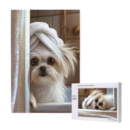 Puzzle 1500 Teile Tier Klassische Puzzles für Erwachsene Hund Anspruchsvolles und Lustig Kreatives Unterhaltungsspiel,Holzpuzzle für Erwachsene Als Geburtstags Feiertage Geschenk fur Frauen 2T-1522 Puzzle 1500 Teile Tier Klassische Puzzles für Erwachsene Hund Anspruchsvolles und Lustig Kreatives Unterhaltungsspiel,Holzpuzzle für Erwachsene Als Geburtstags Feiertage Geschenk fur Frauen 2T-1522 von Tamalsj