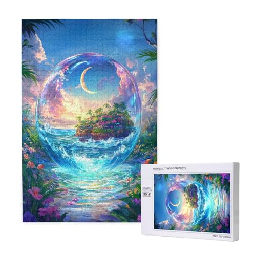 Puzzle 1500 Teile Traum Klassische Puzzles für Erwachsene Meer Anspruchsvolles und Lustig Kreatives Unterhaltungsspiel, Holzpuzzle für Erwachsene Als Geburtstags Feiertage Geschenk fur Frauen 2T-1706 von Tamalsj
