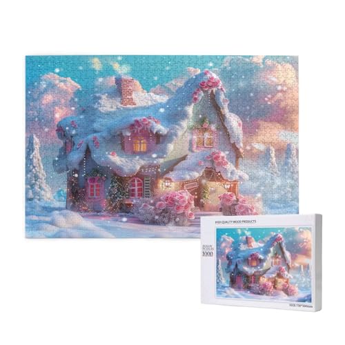 Puzzle 1500 Teile Winter Klassische Puzzles für Erwachsene Kabine Entspannen und Lustig Kreatives Unterhaltungsspiel, Holzpuzzle für Erwachsene Als Geburtstags Feiertage Geschenk fur Frauen 2T-112 Puzzle 1500 Teile Winter Klassische Puzzles für Erwachsene Kabine Entspannen und Lustig Kreatives Unterhaltungsspiel, Holzpuzzle für Erwachsene Als Geburtstags Feiertage Geschenk fur Frauen 2T-112 von Tamalsj