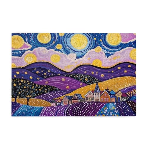Puzzle 3000 Teile Abstrakt, Sternenhimmel Holz XXL Puzzle Erwachsene mit Schachtel und Poster, Schwierige, Herausfordernde und Interessant Spiele für Anfänger, Frauen Wohndekoration Geschenke 1T-72 Puzzle 3000 Teile Abstrakt, Sternenhimmel Holz XXL Puzzle Erwachsene mit Schachtel und Poster, Schwierige, Herausfordernde und Interessant Spiele für Anfänger, Frauen Wohndekoration Geschenke 1T-72 von Tamalsj