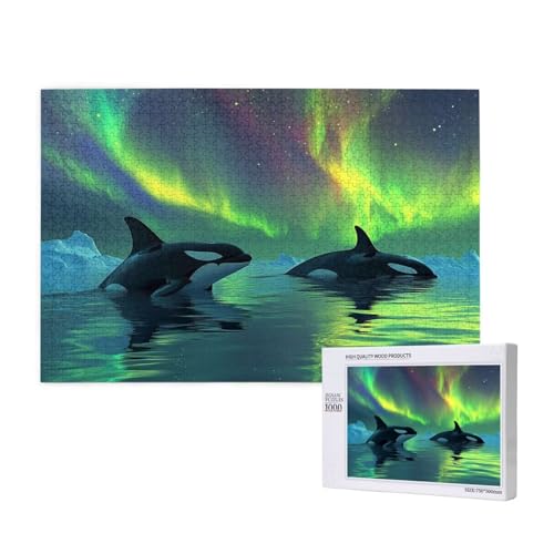 Puzzle 3000 Teile Aurora Klassische Puzzles für Erwachsene Hai Anspruchsvolles und Lustig Kreatives Unterhaltungsspiel,Holzpuzzle für Erwachsene Als Geburtstags Feiertage Geschenk fur Frauen 2T-454 Puzzle 3000 Teile Aurora Klassische Puzzles für Erwachsene Hai Anspruchsvolles und Lustig Kreatives Unterhaltungsspiel,Holzpuzzle für Erwachsene Als Geburtstags Feiertage Geschenk fur Frauen 2T-454 von Tamalsj