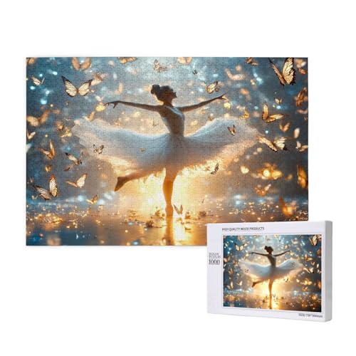 Puzzle 3000 Teile Ballett Klassische Puzzles für Erwachsene Schmetterling Anspruchsvolles und Lustig Kreatives Unterhaltungsspiel, Holzpuzzle für Erwachsene Als Feiertage Geschenk fur Frauen 2T-440 Puzzle 3000 Teile Ballett Klassische Puzzles für Erwachsene Schmetterling Anspruchsvolles und Lustig Kreatives Unterhaltungsspiel, Holzpuzzle für Erwachsene Als Feiertage Geschenk fur Frauen 2T-440 von Tamalsj