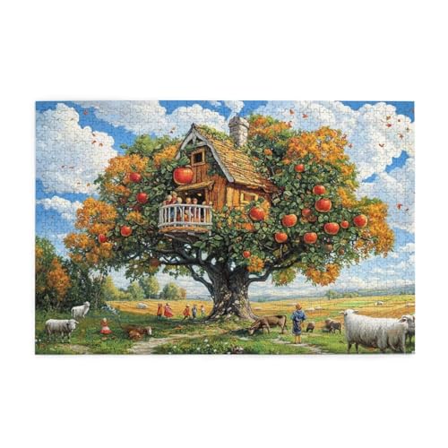 Puzzle 3000 Teile Baum, Tier Holz XXL Puzzle Erwachsene mit Schachtel und Poster, Schwierige, Herausfordernde und Interessant Spiele für Anfänger, Geschenke für Männer/Frauen Wohndekoration 1T-825 Puzzle 3000 Teile Baum, Tier Holz XXL Puzzle Erwachsene mit Schachtel und Poster, Schwierige, Herausfordernde und Interessant Spiele für Anfänger, Geschenke für Männer/Frauen Wohndekoration 1T-825 von Tamalsj