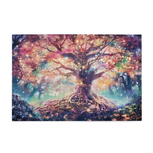 Puzzle 3000 Teile Baum des Lebens, Traum Holz XXL Puzzle Erwachsene mit Schachtel und Poster, Schwierige, Herausfordernde und Interessant Spiele für Anfänger, Frauen Wohndekoration Geschenke 1T-1562 Puzzle 3000 Teile Baum des Lebens, Traum Holz XXL Puzzle Erwachsene mit Schachtel und Poster, Schwierige, Herausfordernde und Interessant Spiele für Anfänger, Frauen Wohndekoration Geschenke 1T-1562 von Tamalsj
